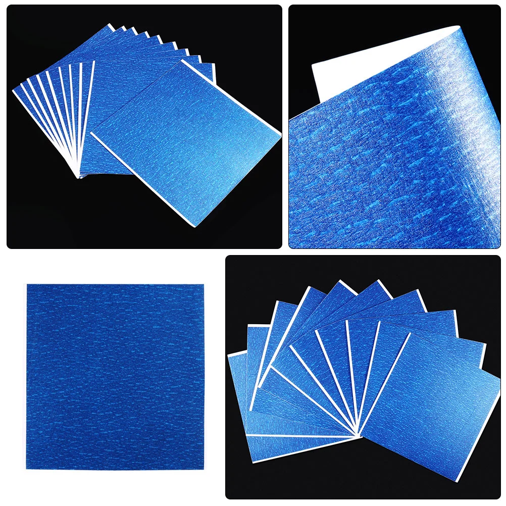 5 Pcs Hot Bed Board Textured Paper Adhesive Sticker for 3D Printer Heat Tapes Accessory The Accessories Glue Sheet Stickers