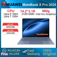 HUAWEI MateBook X Pro 2024  Laptop Inter Core Ultra9 185H/Ultra7 155H 32/16GB 2/1TB Netbook 14.2inch 3.1k Touchscreen 120Hz OLED