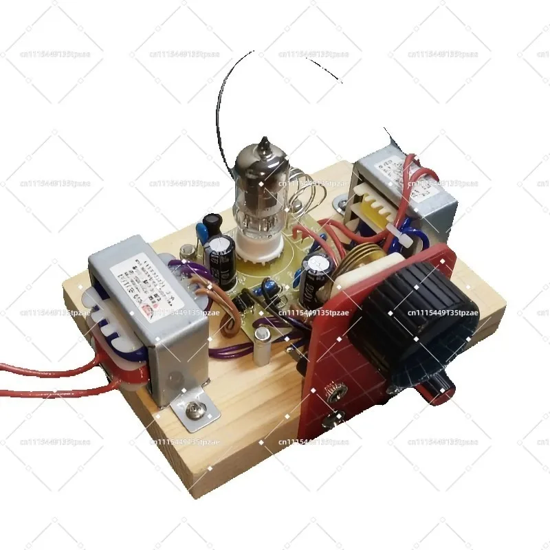 6J1 Vacuum Tube Regenerative FM Receiver DIY Soldering Kit Support Aviation & TVFM Band