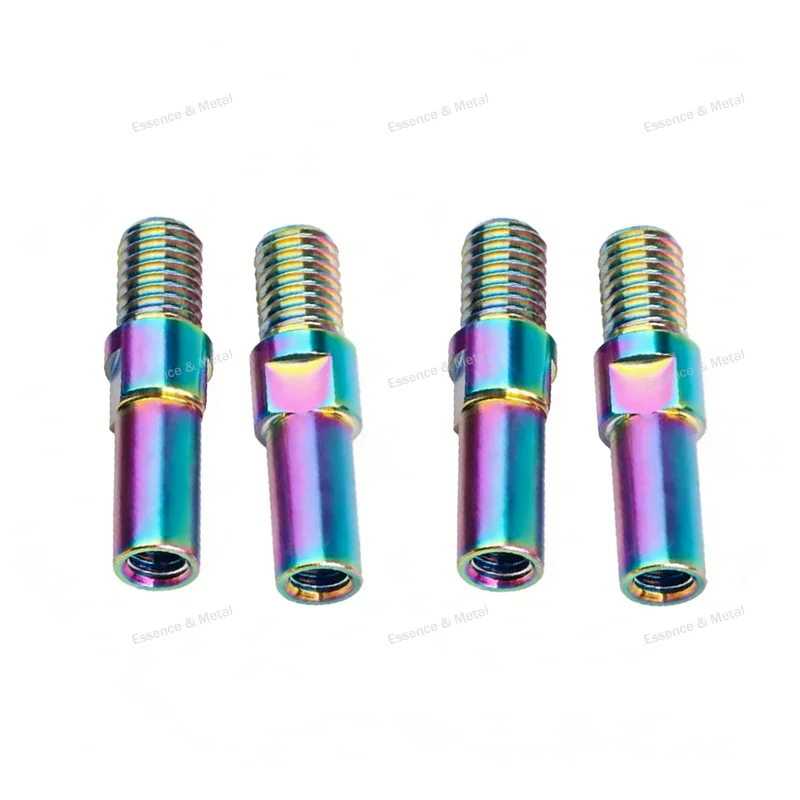 1-4PCS Titanium Legering V Brake Base Bolt M8 M10 Pitch 1.25mm V Brake Bracket Stud Fiets/mountainbike Reparatie Schroef Accessoires