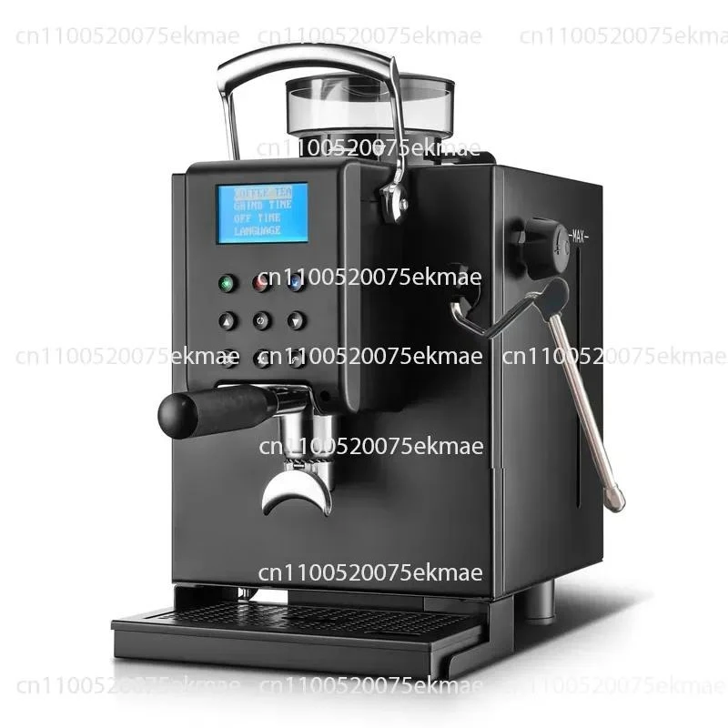 Commercial 20 Bar Built-in Programmable Semi-automatic Grinder Steam Bar Espresso Machine