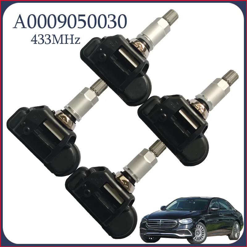 1/4PCS Tire Pressure Sensor For Mercedes-Benz S176 W177 C190 W246 W203 W204 W205 C204 C205 C216 C177 C203 C209 433MHZ Car TPMS