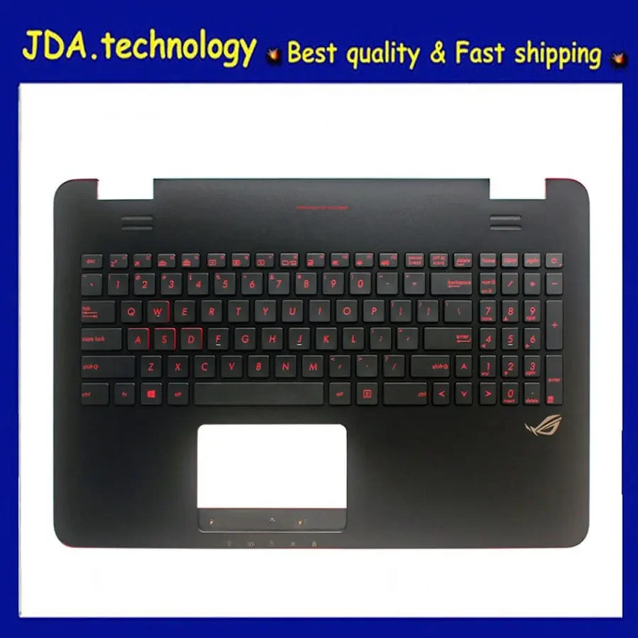 Imagem -02 - Tampa Superior do Teclado dos Eua e Base Inferior Case Palmrest Novo Apto para Asus N551 N551j N551jk N551jb N551jm N551jv N551jw N551vw