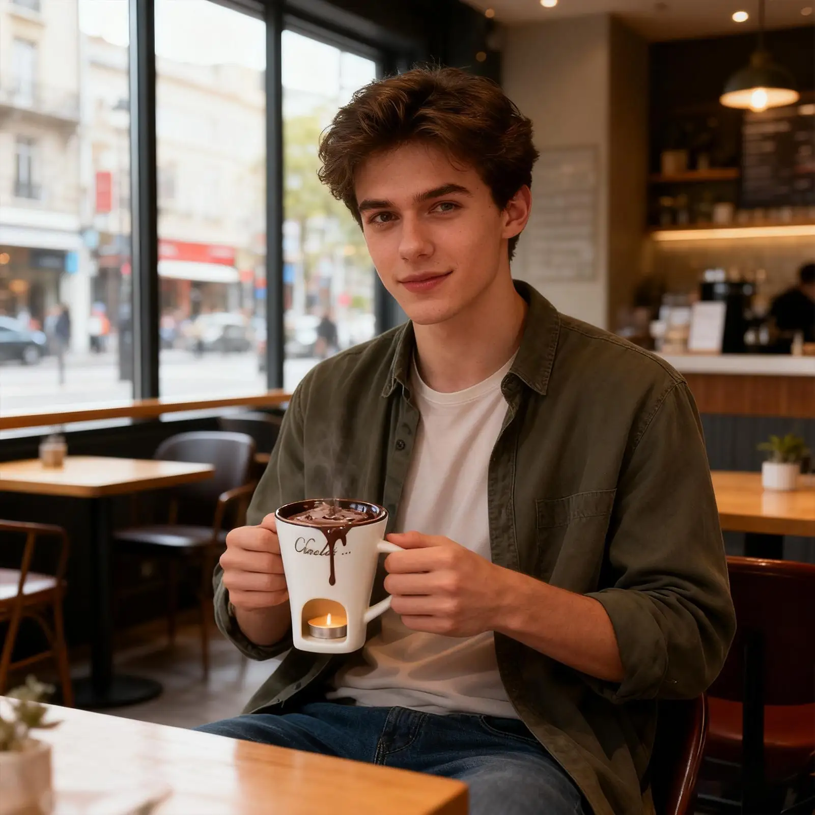 كوب صهر الشوكولاتة وعاء صهر الشوكولاتة من السيراميك كوب فوندو زبدة الجبن الصغير للمأكولات البحرية والعشاء والمقبلات والصلصة والجبن