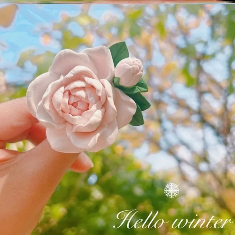 

Niche Jasmine Car AC Vent Flower Ornament - High-End Decoration, Ideal Gift for Interior Decor