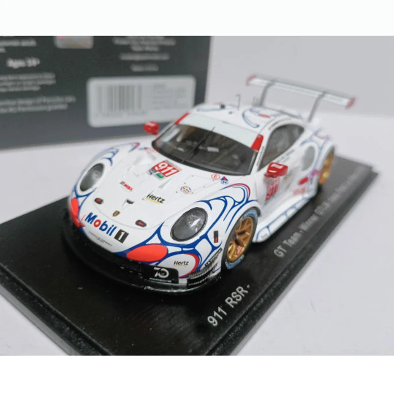 

Spark 1/43 Scale 911 RSR Winner 2018 Resin Simulation Car Model Static Collection Decorated Holiday Gifts Toys