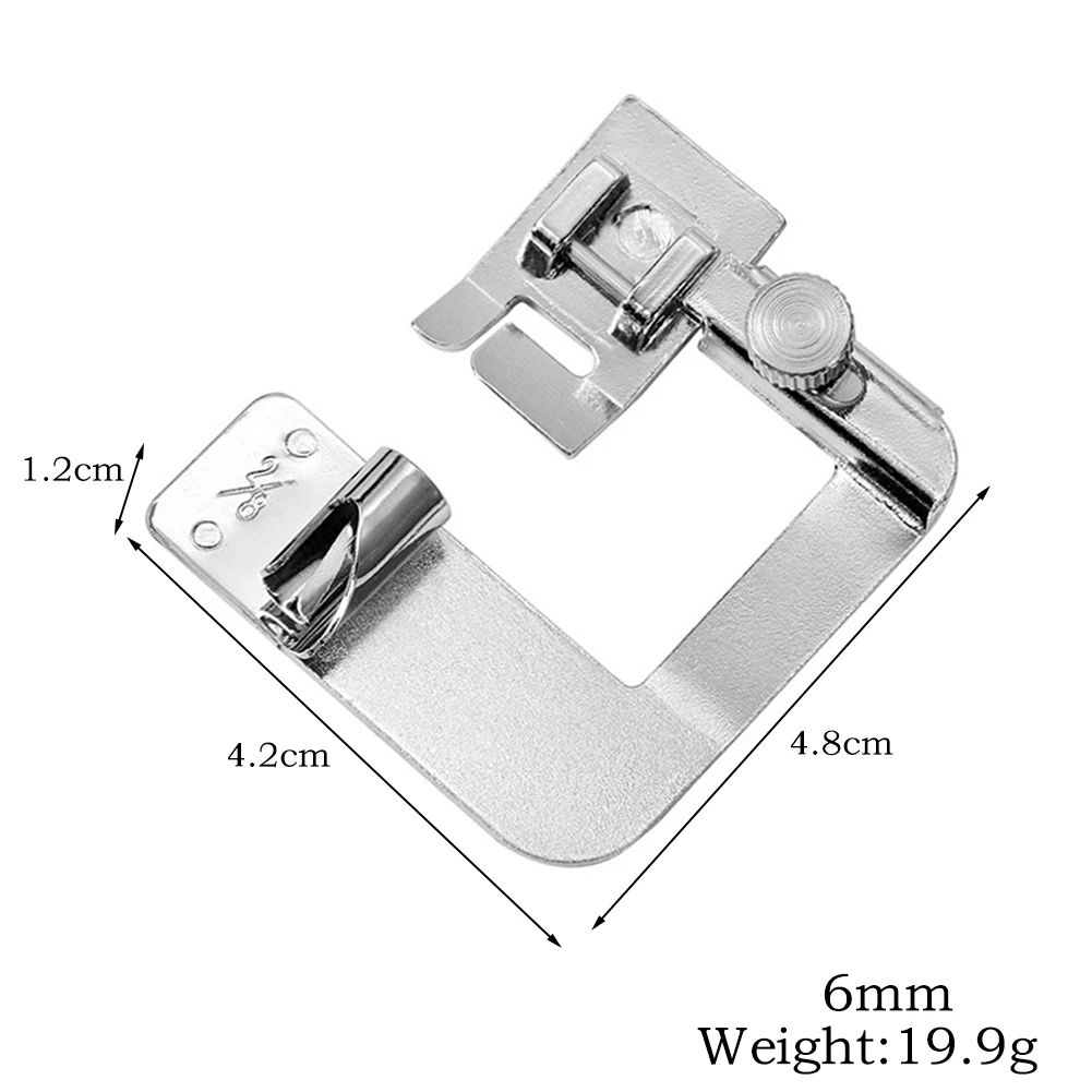 Sewing Machine Presser Foot and Hemming Foot Set Suitable for Different Household Sewing Machines Easy Installation