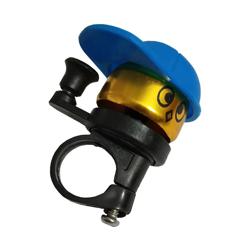 

Cute Kids Bike Bell 1.8-2.2cm Handle Crisp Sound Blue ABS Eco Friendly Fashion Design Toddler Accessories Bike Lights