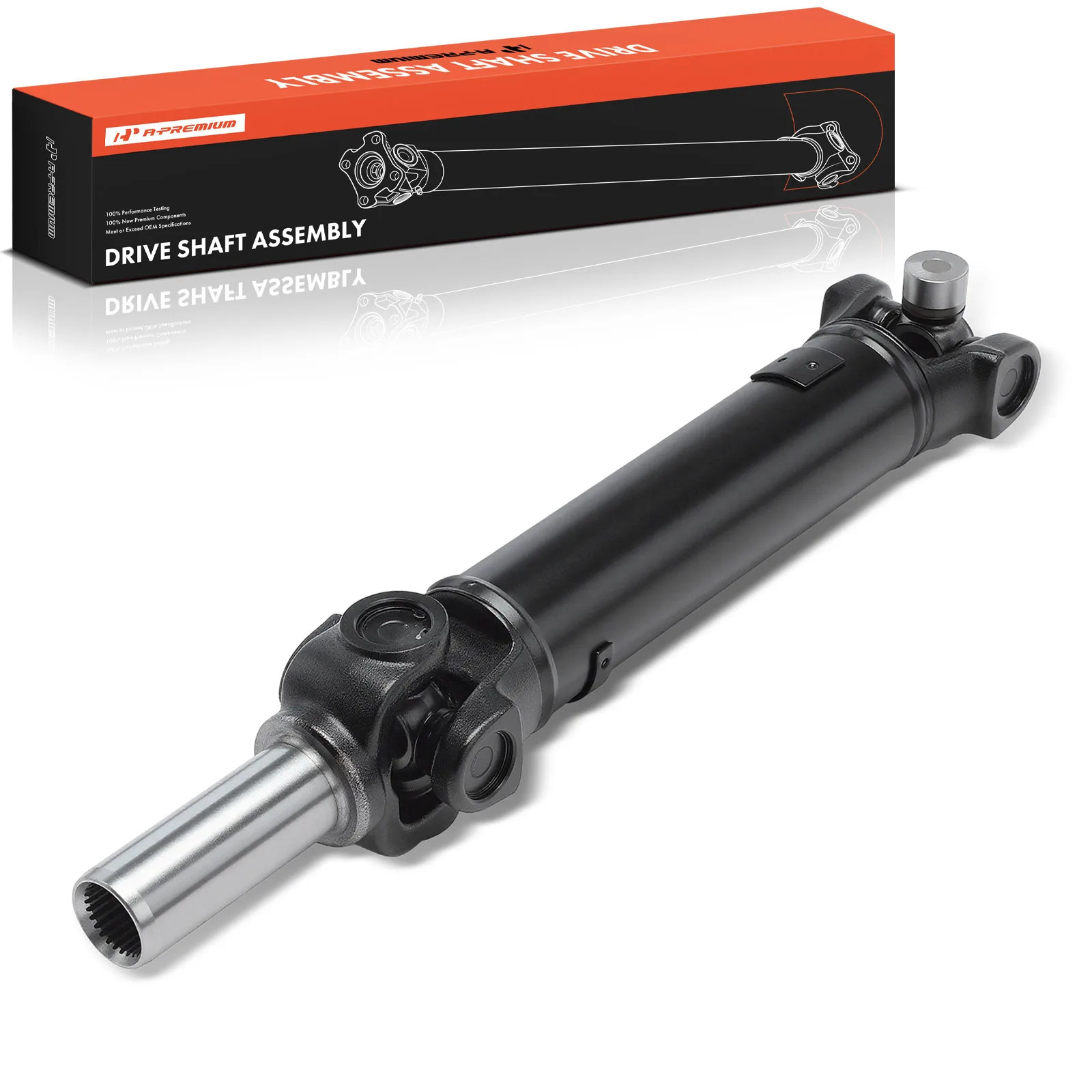 A-Premium Rear Driveshaft Prop Shaft Assembly for Jeep Wrangler 1987-1993
