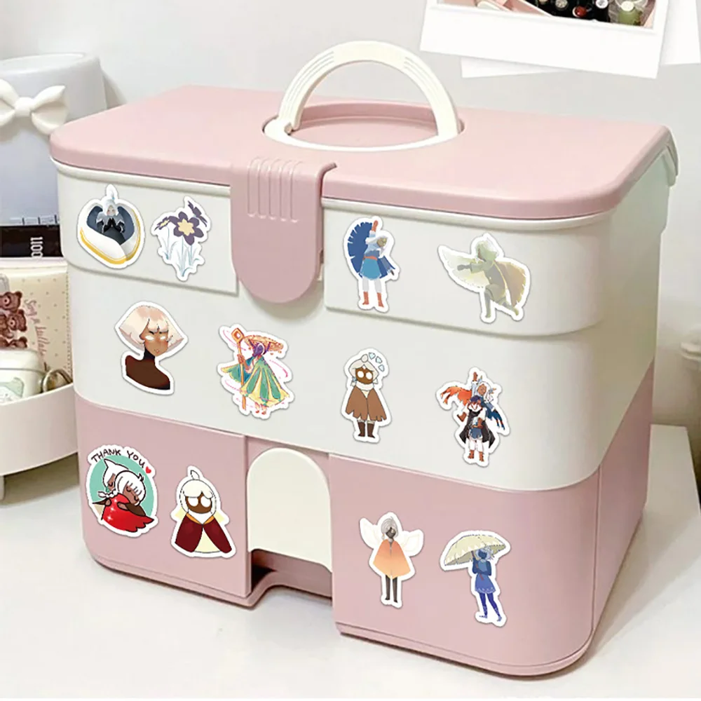 10/30/60PCS Sky Game Stickers Decals Cartoon Decoration Suitcase Scrapbooking Laptop Phone Stationery Cute Kid Toy Sticker Gift