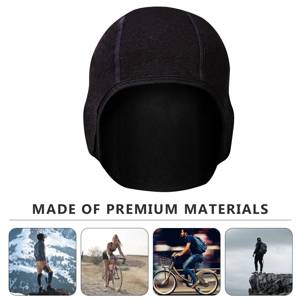

1 шт., велосипедная шапка, ветрозащитная теплая теплая шапка, удлиненное покрытие для ушей, защита от пота, нескользящая, подходит для уличного велосипеда