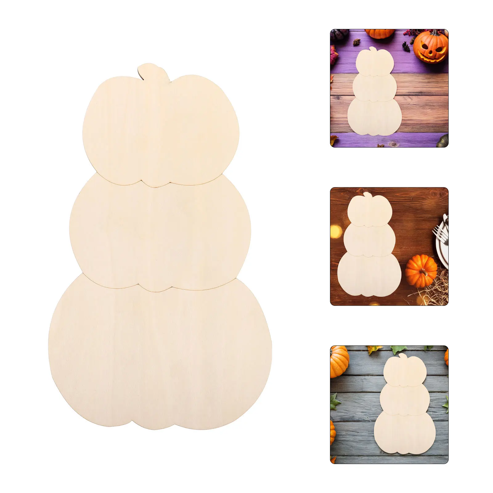 

Wooden Pumpkin Decoration Fall Home Decor Rustic Autumn Harvest Seasonal Ornament for Living Room Table Centerpiece