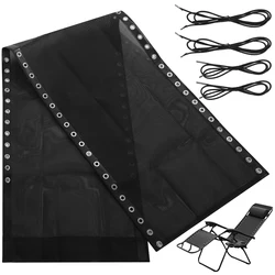 Zero Gravity Replacement Fabric Textilene Sling Chair Replacement Fabric With 4 Bungee Cords Recliner Chair Replacement Fabric