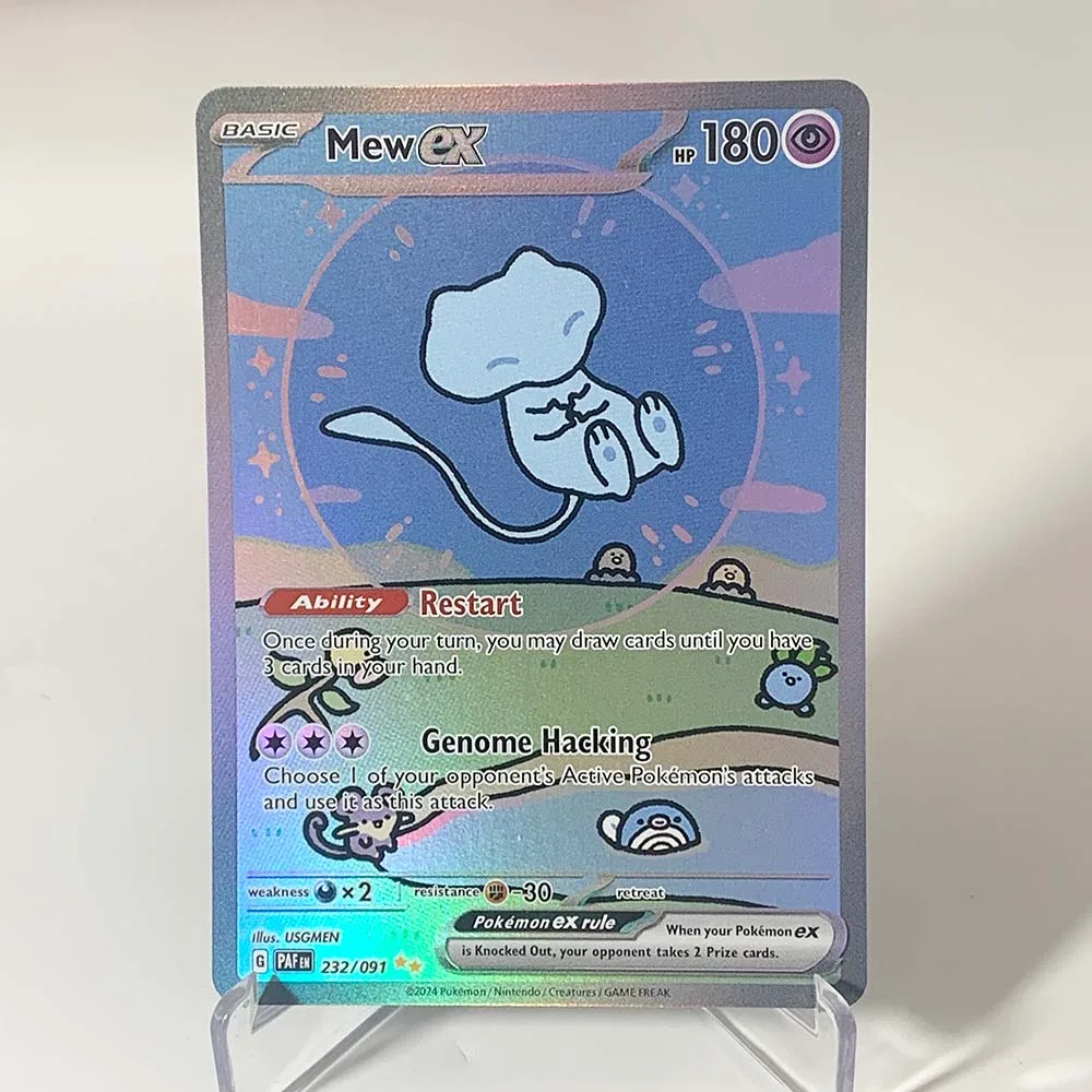 

Pokemon Holographic Cards MewEX/V/VMAX MewtwoVSTAR Game Collection PTCG Proxy Cards Rare Collection Battle Cards Toys Gifts