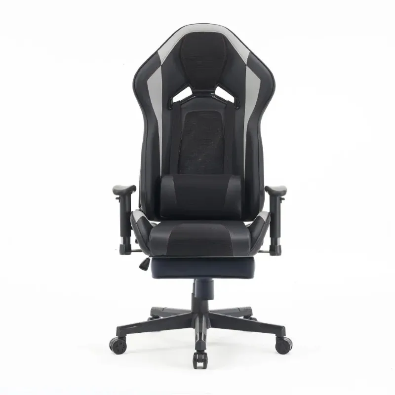 Silla de juegos ZComfortable y transpirabilidad, Silla de juegos elástica de extremo alto y sólido con respaldo alto, Silla moderna para ordenador, muebles para el hogar