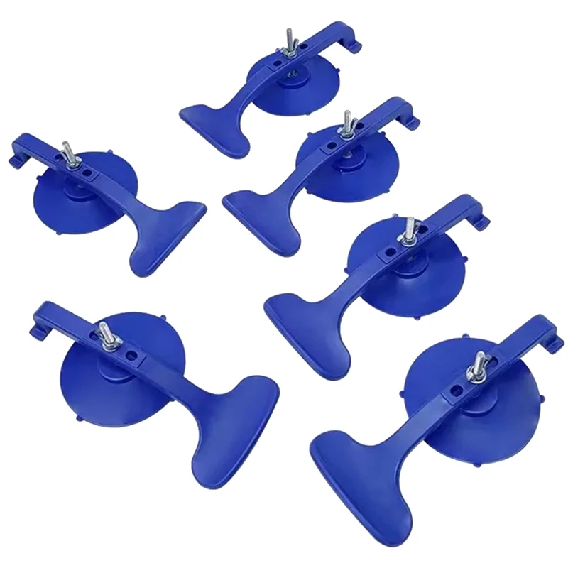 6Pc Suction Clamp Set Window Suction Cups Fit For Sealing Rear Window To Top Convertible Glass Windshield Repair Gluing