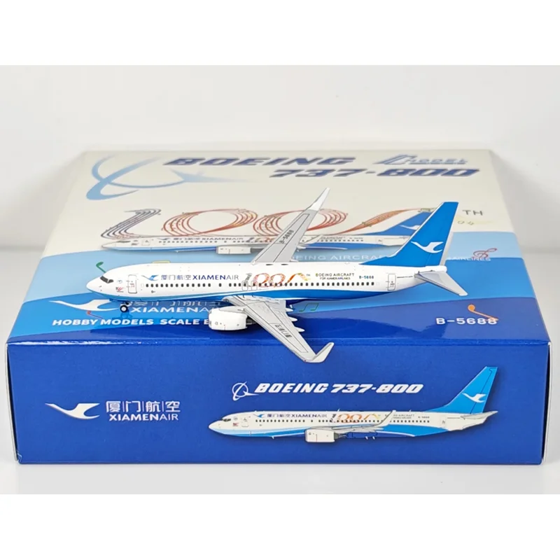 

Модель C, литая под давлением, масштаб 1/400, Xiamen Airlines B737-800 B-5688, модель самолета из 100-го сплава, коллекционный декоративный предмет
