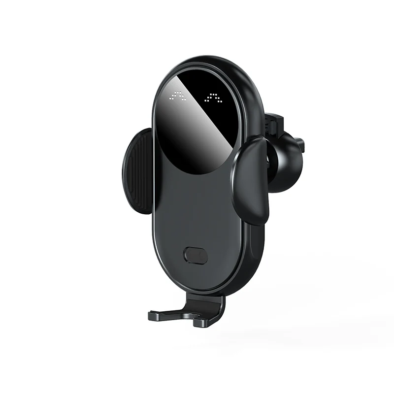 

New Smart Car Wireless Charger Phone Mount 15W Fast Wireless Car Charger Automatic Clamping Phone Holder