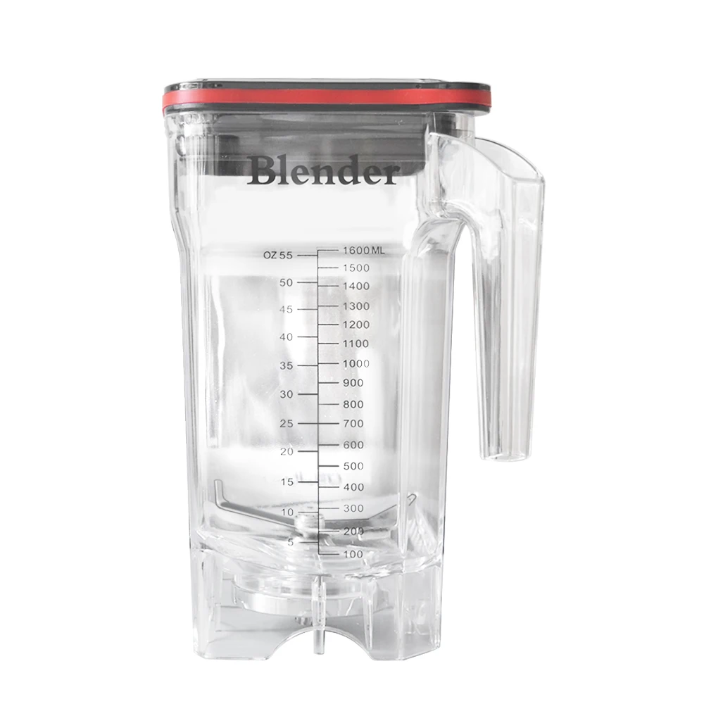 XEOLEO cyfrowy elektryczny dźwiękoszczelny pokrowiec Blender ekran dotykowy robot kuchenny 1.6L Timer cichy Blender do lodu Smoothie owocnik