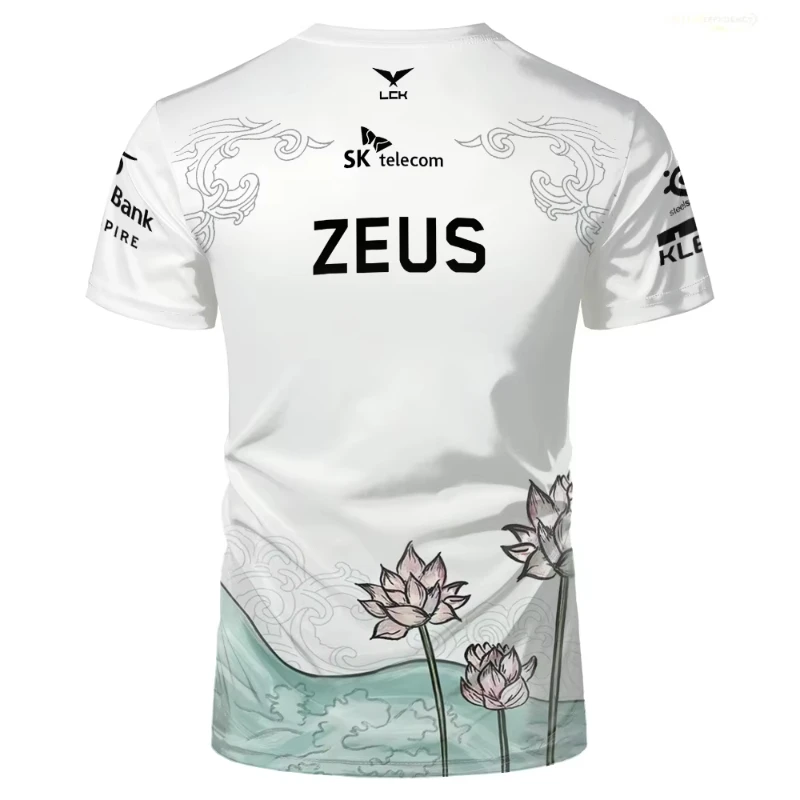 New T1 E-Sports Club Faker Special Limited Edition League Of Legends T1 Trendy 3D T-shirt Gaming Sports Unisex Tops Men Clothing