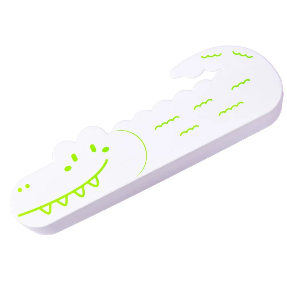 

Multifunctional Crocodile Shape Pencil Case Large Capacity Silicone Stationery Box Cartoon Portable Storage Bag School