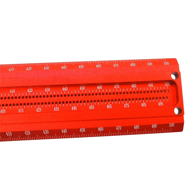 B17B T-liniaal Scribe Markering Liniaal Precisiemarkering Houtbewerking Aluminium Deluxe