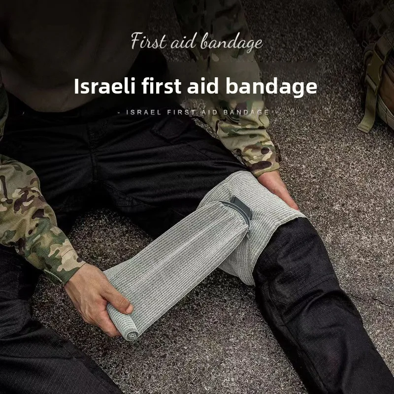 Outdoor Elastic Tactical Tourniquet, Trauma Vacuum Compression Bandage for Camping & First Aid Training
