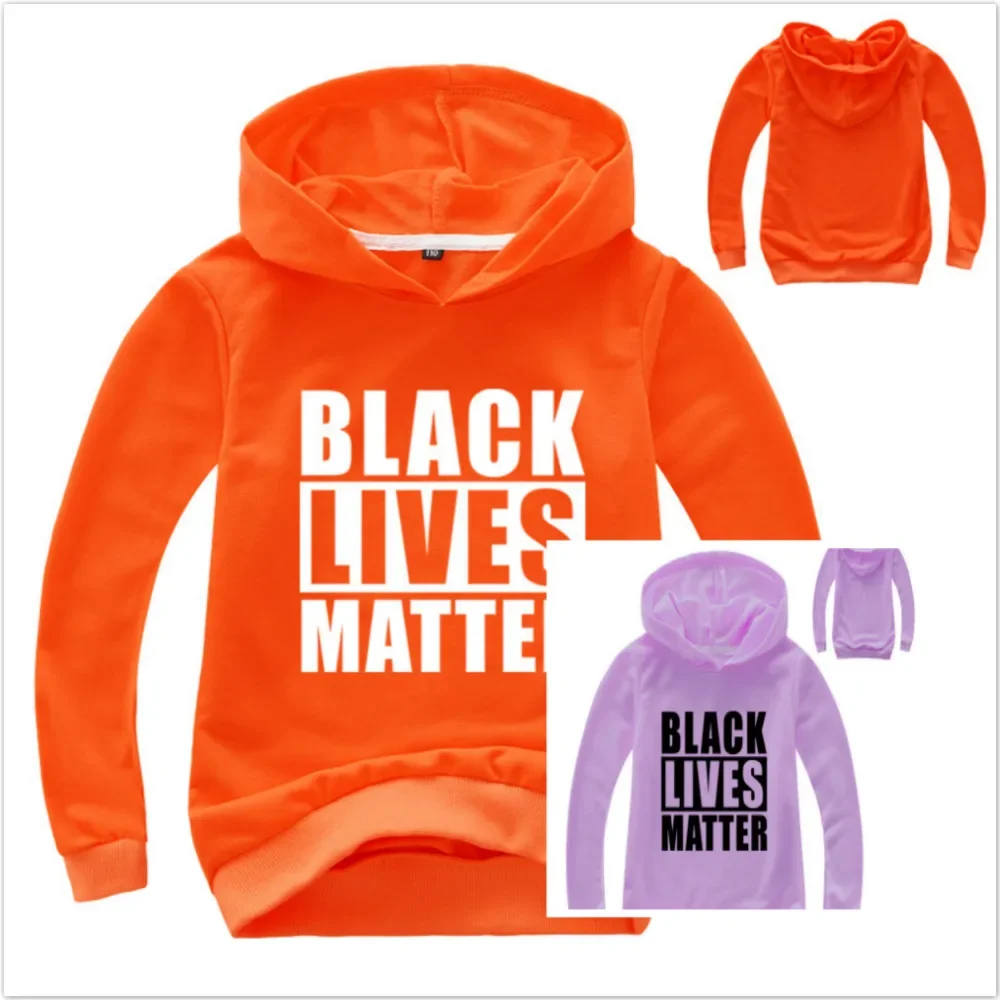 

Black Lives Matter Hoodie Print Clothes Kids Girls Sweatshirt Baby Casual Top Sportswear Teenager Streetwear Tee Outfit For Boys