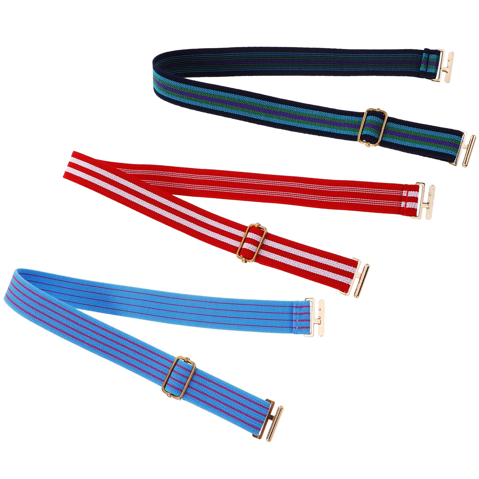 3 قطع من أحزمة الخصر القابلة للتعديل القابلة للتمدد لحزام الخصر المطاطي وحزام التنانير #4