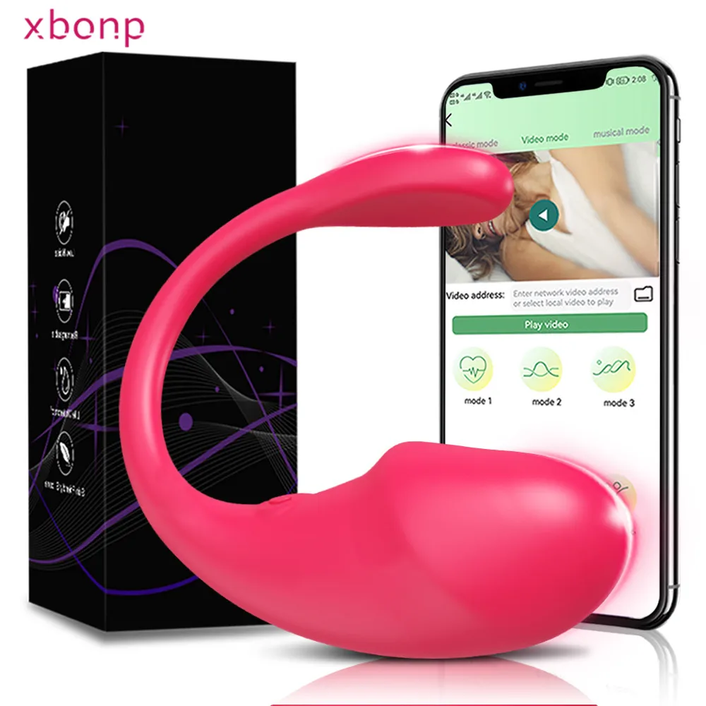 Wireless Bluetooth G Spot Dildo Vibrator for Women APP Remote Control Wear Vibrating Egg Clit Female Panties Sex Toys for Adults