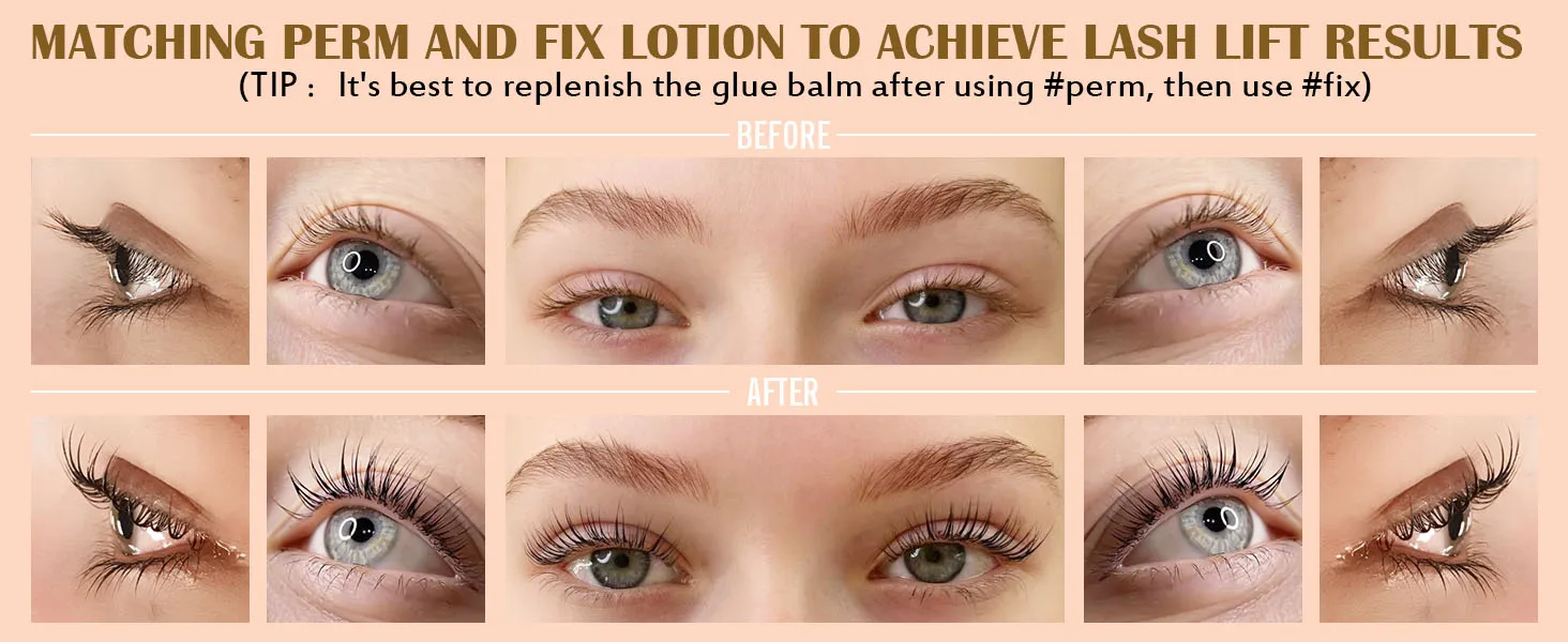 Libeauty 10g Korea Fester Wimpernlift-Kleber Fixierkleber Nicht reizend Duftender Augenbrauen-Festkleber Wimpernlift-Werkzeuge – Detail 5