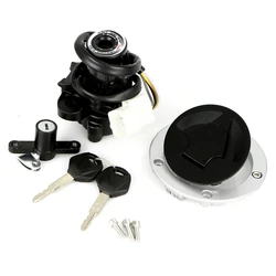 Motorcycle Fuel Gas Cap Ignition Switch Seat Lock Key for Kawasaki Z1000SX Ninja ZX-6R ZX6R ZX636 2011 2012 2013 2014 2015 2016
