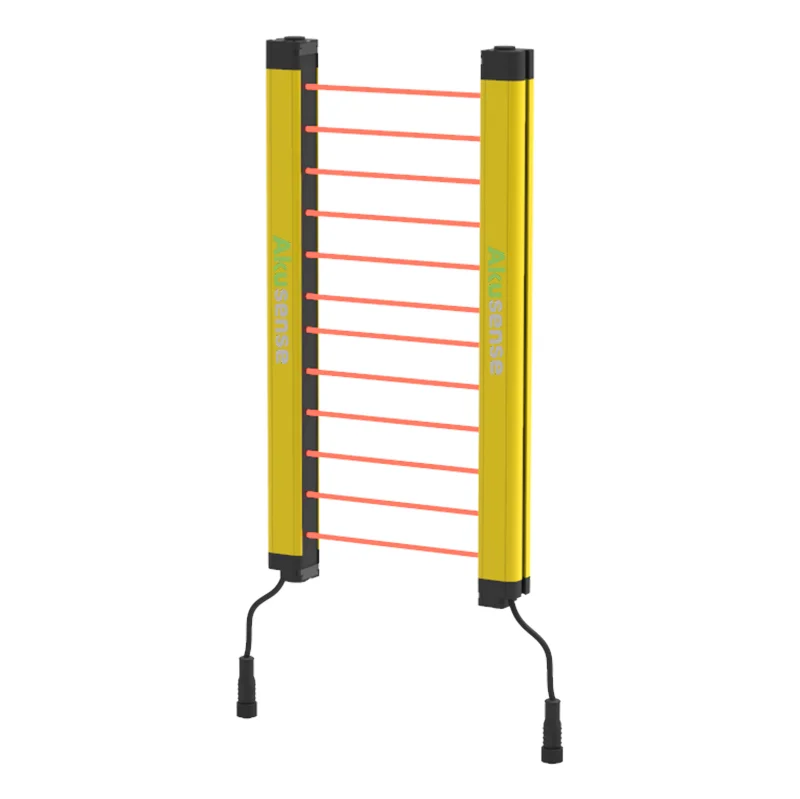 AkuSense BML30 Industrial Machine Protection Light Curtain Sensor Infrared Safety Sensor Multiple Resolution Light Barrier