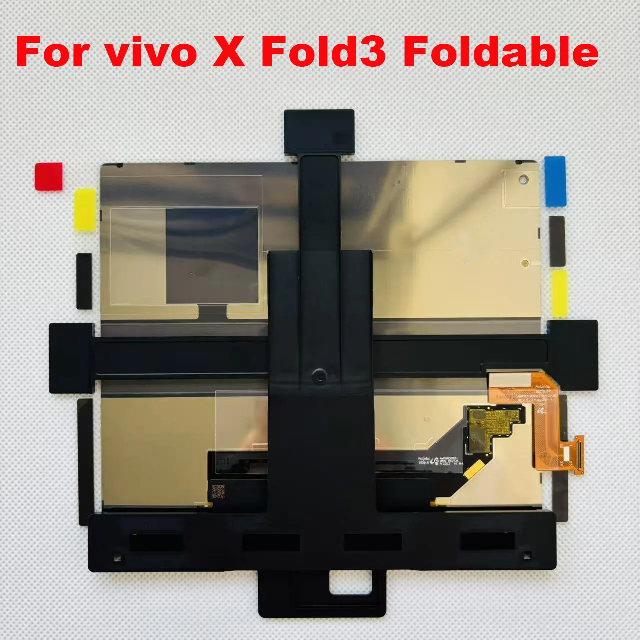Pantalla LCD AMOLED de 8,03 pulgadas para vivo X Fold3, LCD plegable V2337A V2330, Digitalizador de pantalla de Panel táctil para vivo X Fold3 Pro LCD V2330