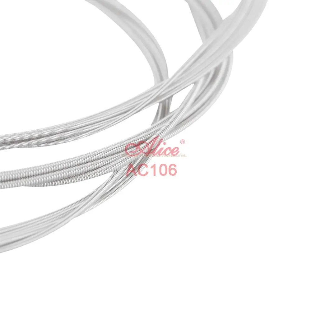 Alice A106 Classic Clear Nylon Strings Hard Tension Nylon Core Silver Plated Copper Winding Guitar Accessories Free Shipping