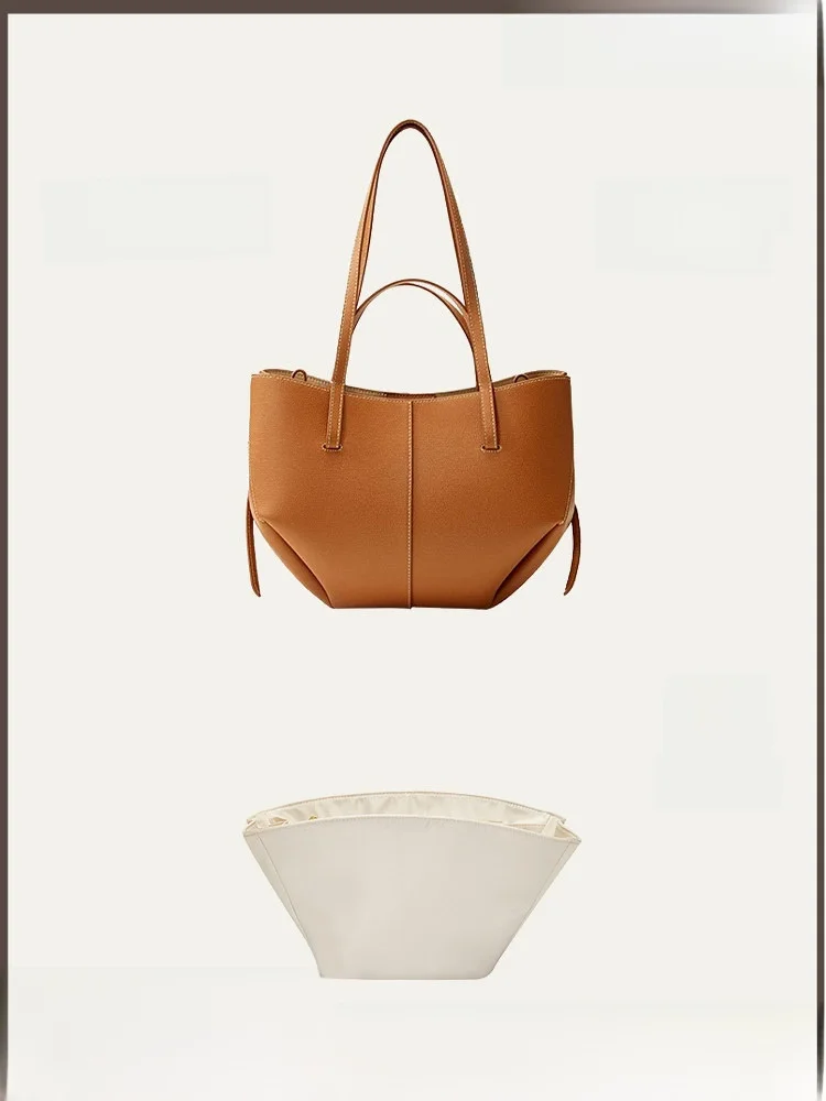 

Handmade Inner Storage Bag for Tote Bag Wave Ling En Cyme Nylon Material Lightweight Compact Style Suitable for All Gender