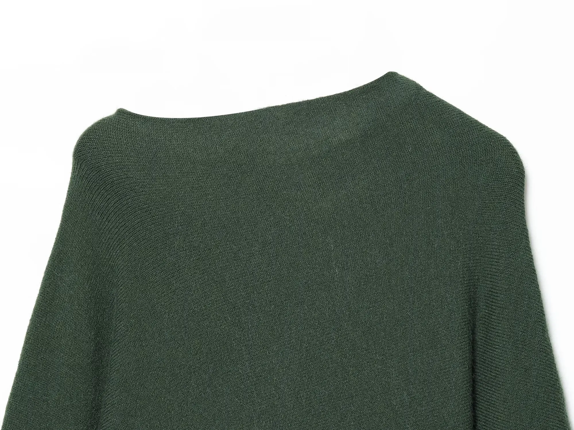 VROUW mode Europese en Amerikaanse stijl winter nieuwe armband decoratie asymmetrische gebreide trui met lange mouwen Mujer