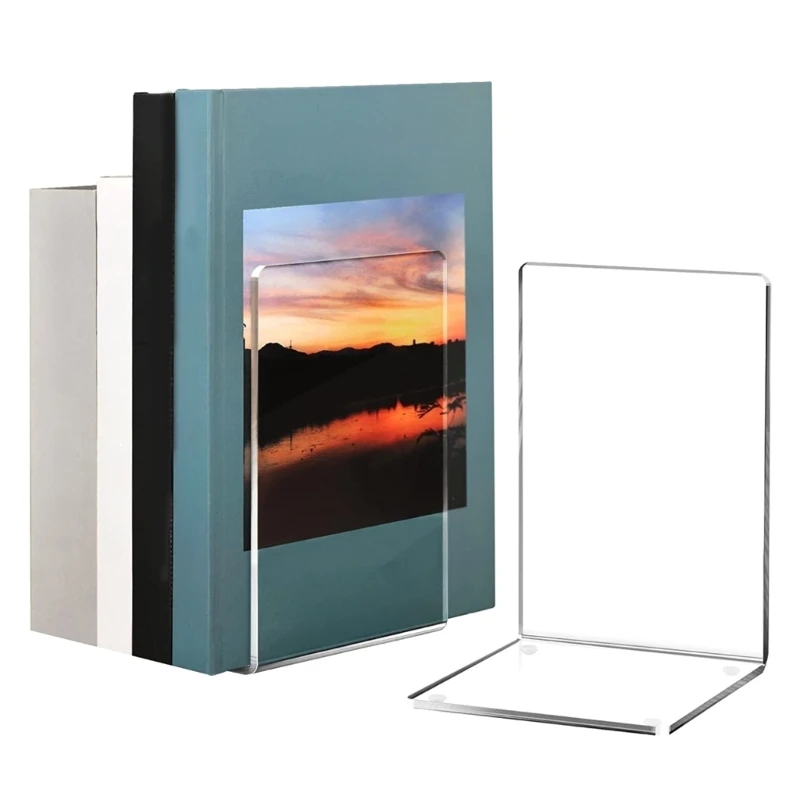 Clear Acrylic Books Stand Transparent Books Holders Stand for Displaying Picture Dropshipping