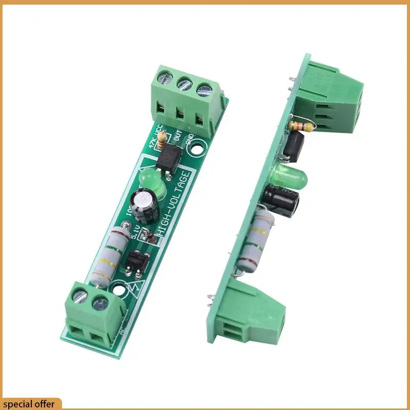 A68Z 10PCS AC 220V Optokoppler Isolation Modul Spannung Detektor Bord TTL 3-5V SCM Prüfung für Mikrocontroller Adaptive PLC