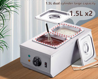 Commercial Quality Stainless Steel Food Chocolate Melting Electric Heating Chocolate Melting Pot