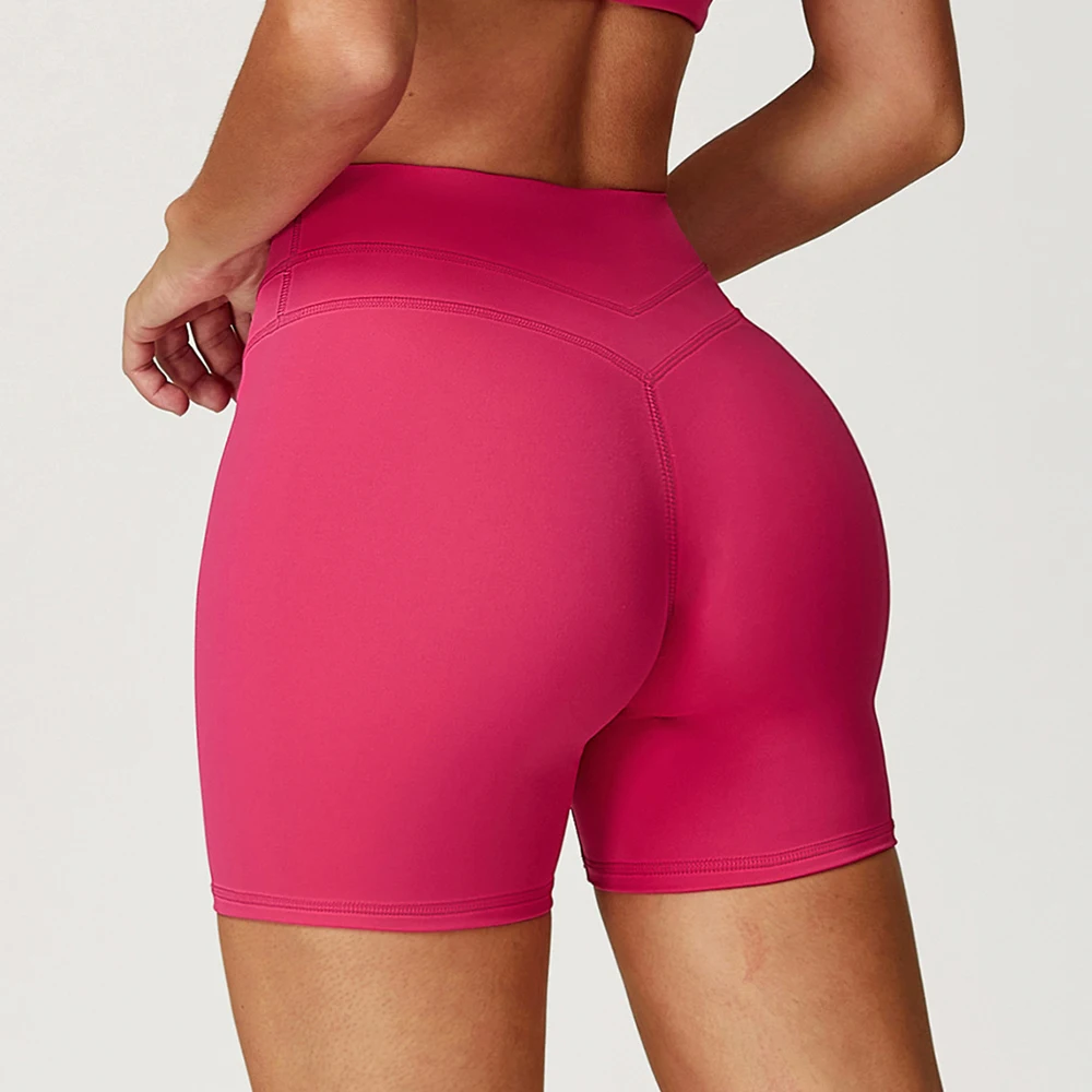 

Yoga Shorts Women Impact Sports Shorts Gym Tights Workout Shorts High Waist Push Up Fitness Sports Shorts Running Cycling Shorts