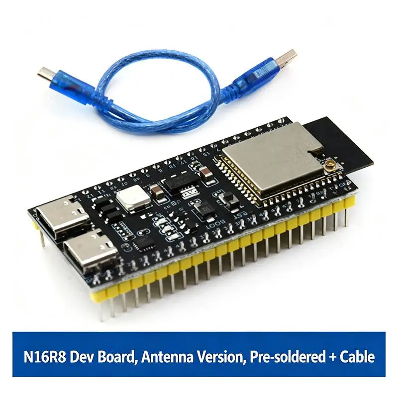 ESP32 S3 N16R8 Microcontroller Dev Board WiFi Bluetooth Support  for STEM Education IoT Prototype Design