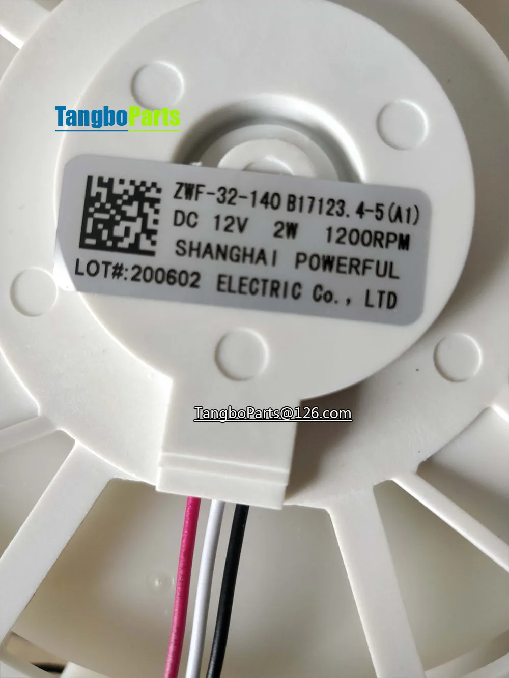 Refrigerator Accessories  ZWF-33-140  2W DC12V 1900RPM Fridge Refrigeration Cooling DC Motor Fan For Samsung Refrigerator