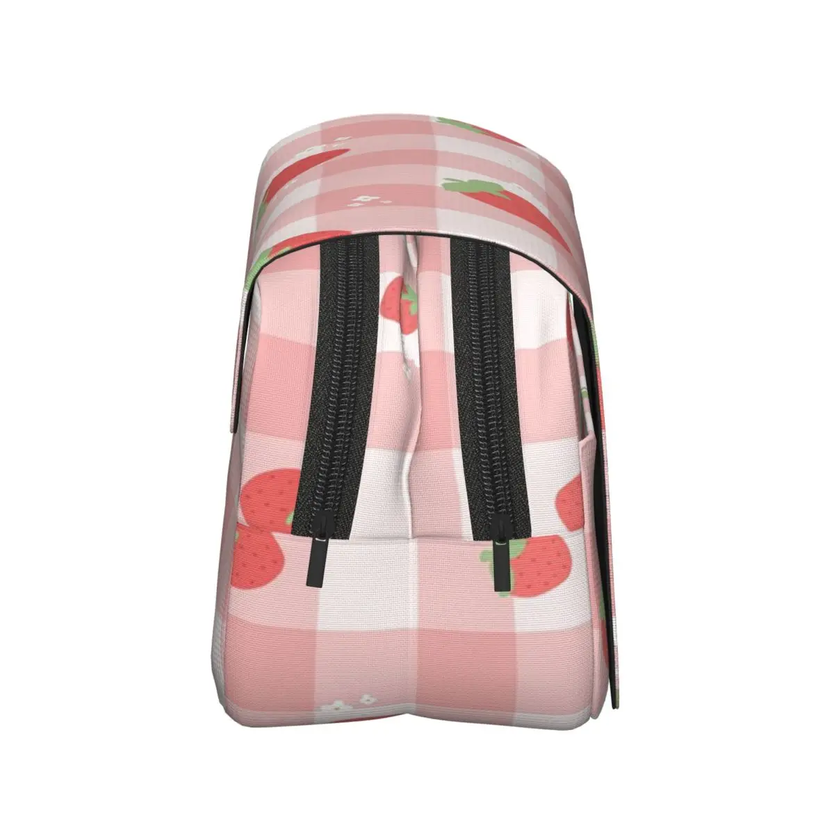 Strawberry Plaid Pencil Case Pencil Pouch Hard Shell Leather Big Capacity Pen Box Pencil Bag for Boy Girl Gifts