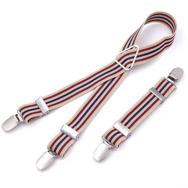 Rainbow Stripe Dog Diaper Suspenders for Pet Clothes Diapers Pants Skirt Belly Bands Small Medium Large Dogs Pet Accessories