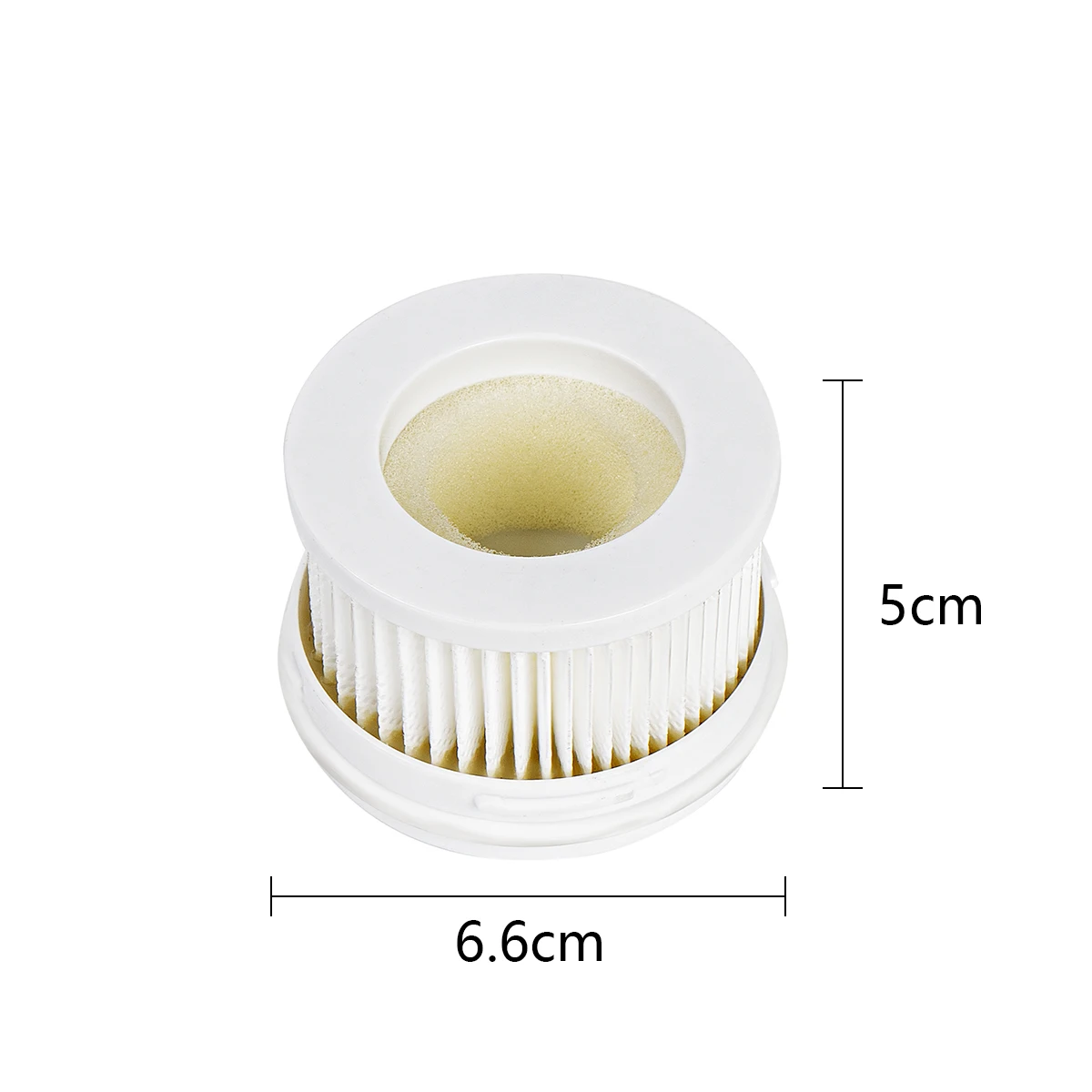 Cepillo de rodillo de filtro HEPA para aspiradora inalámbrica de mano Xiaomi Mijia 1C K10 MJWXCQ04ZM, piezas de filtro de repuesto