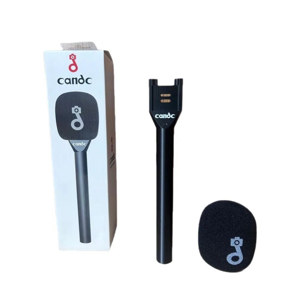 2.4G Wireless Handheld Interview Microphone Noise Reduction Recording Mic For Interview Vlog Live Shooting