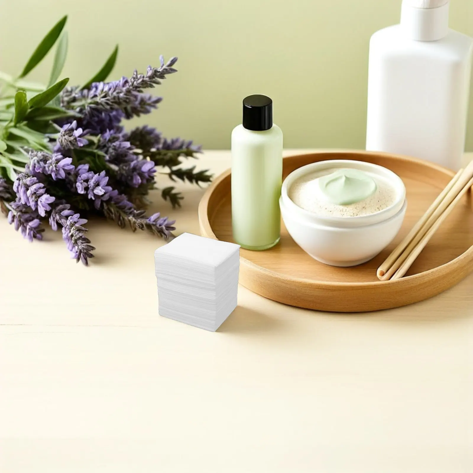 Non-Woven Face Cleaning Pads Ultra-Soft Gentle for Sensitive Skin Makeup Remover Toner Applicator Essential Oil Pad