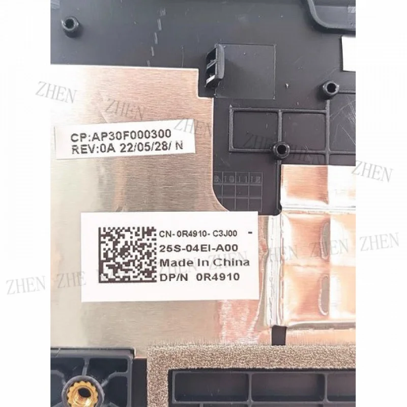 Y para Dell Latitude 3120 E3120 2-em-1 Palmrest Cover C Shell 0R4910 R4910