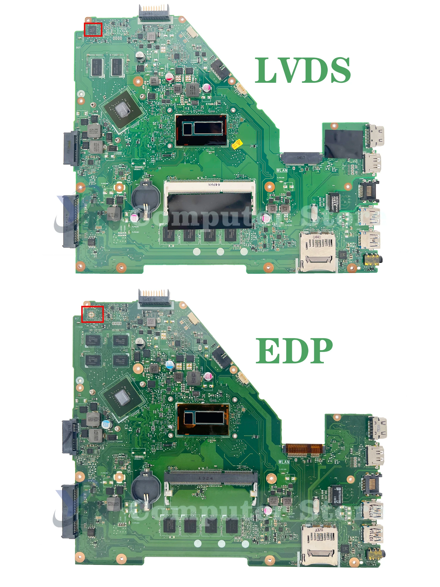 Материнская плата для ноутбука X550LD Материнская плата ASUS X550 X550LA X550LC X550LN E550L Pro550L A550L F550L P550L K550L Y582LD I3 I5 I7 4th